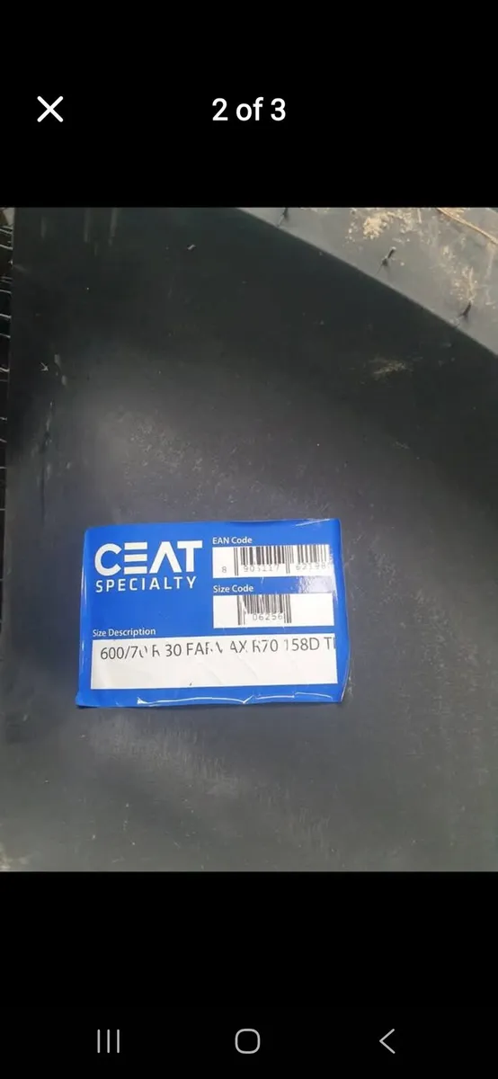 600 70 30 ceat tyres new - Image 2