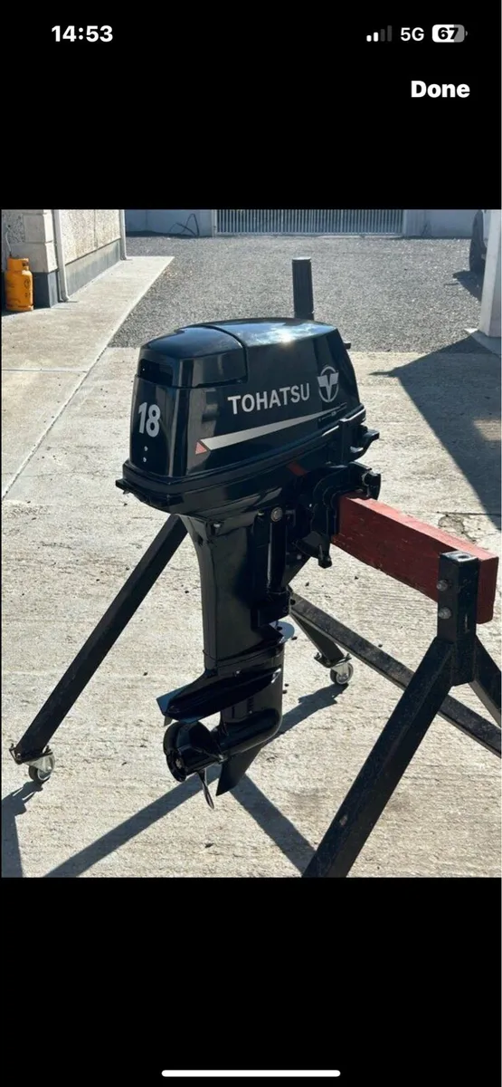 Tohatsu 18hp 2 Stroke Outboard Engine - Image 2