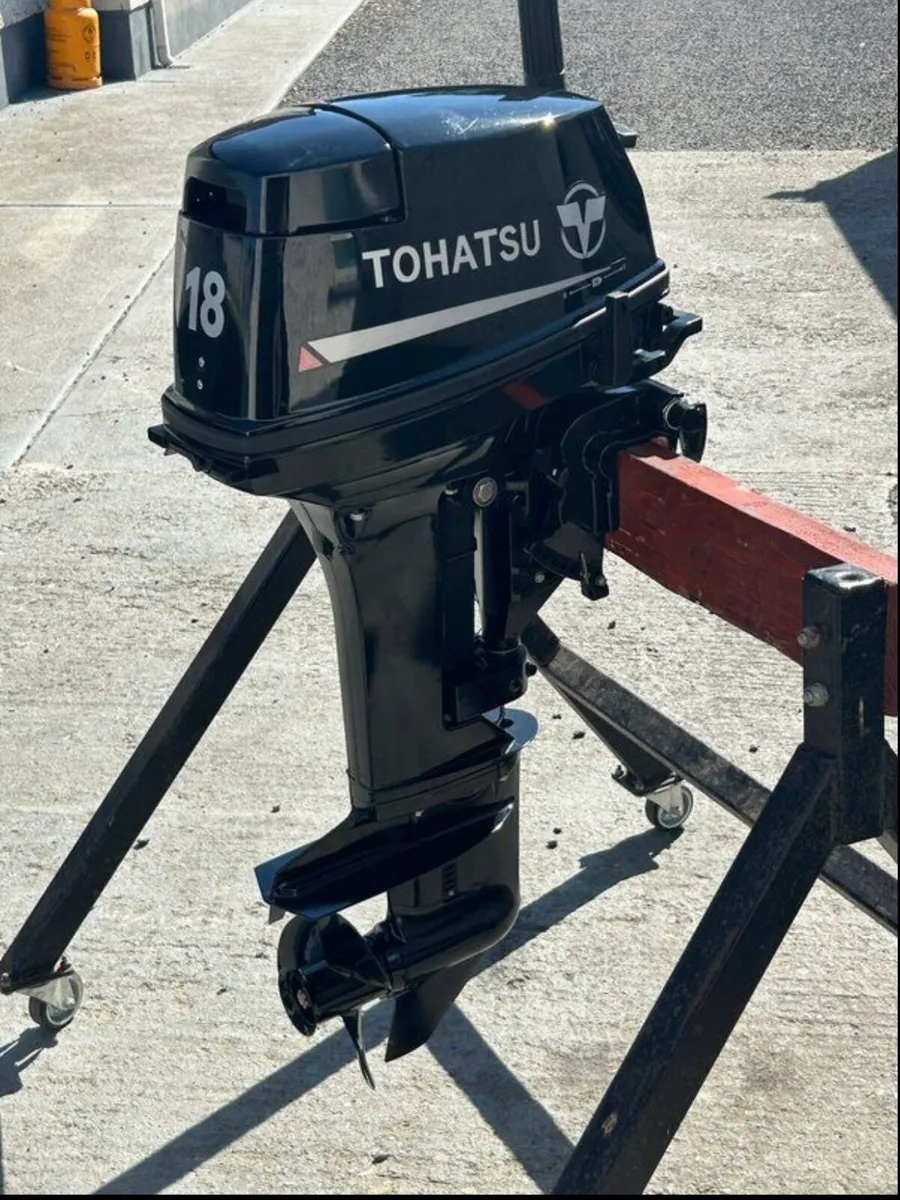 Tohatsu 18hp 2 Stroke Outboard Engine - Image 1