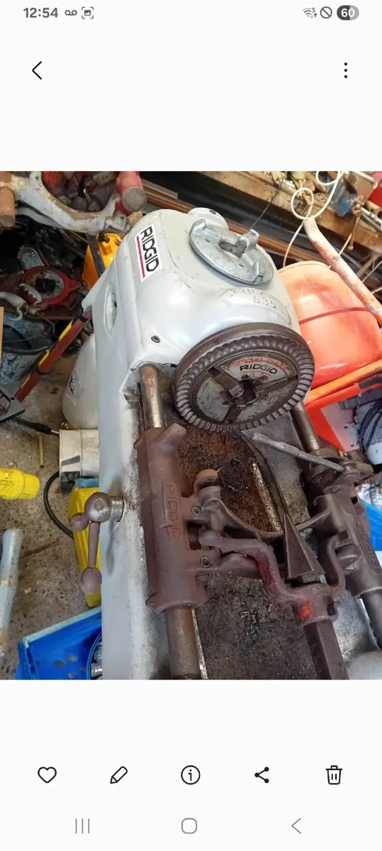 Ridgid pipe threaders - Image 1