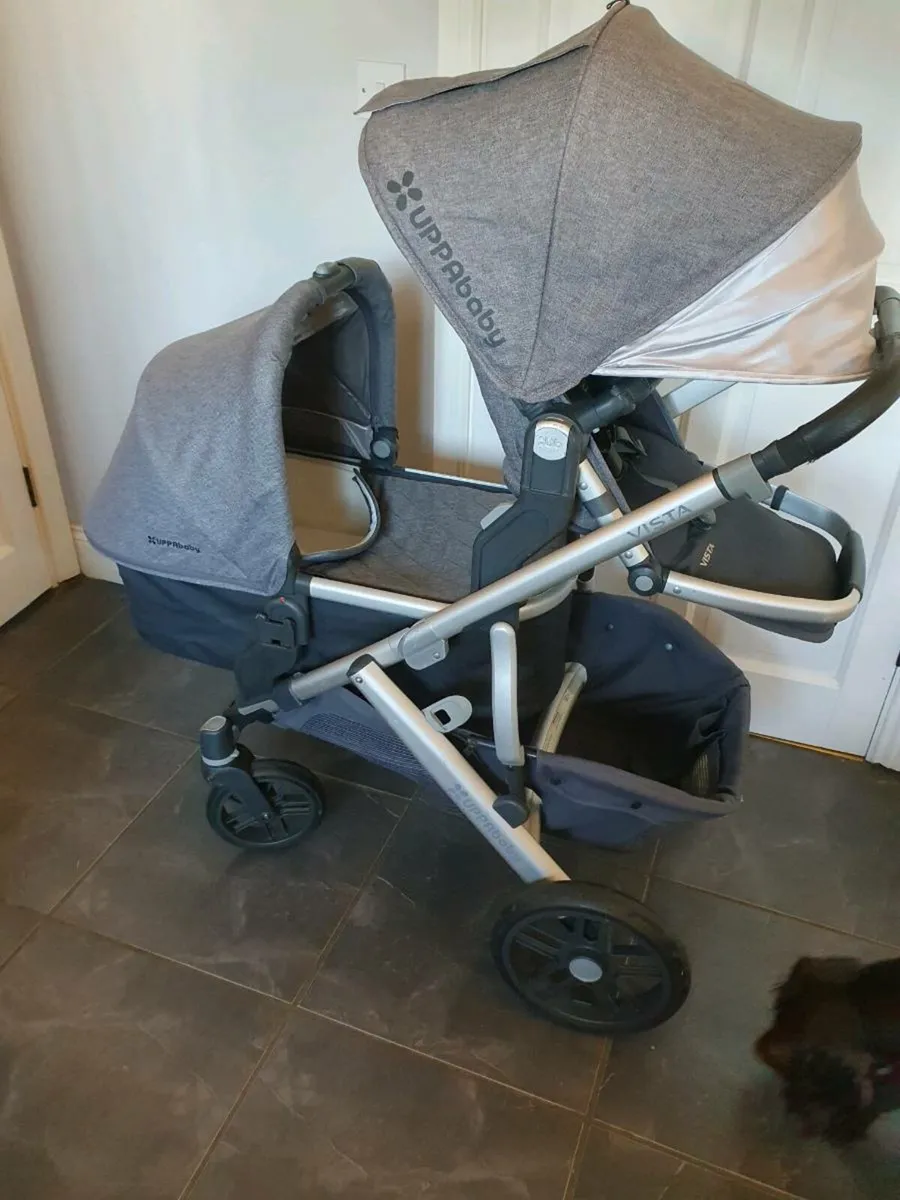 UPPAbaby Vista Double Pram/Buggy Set - Image 1