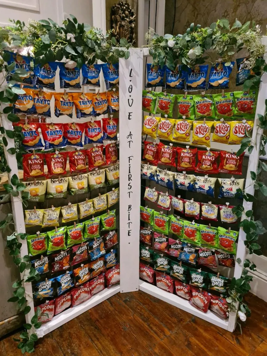 Crisp/Tayto Wall Stand for Hire Rent