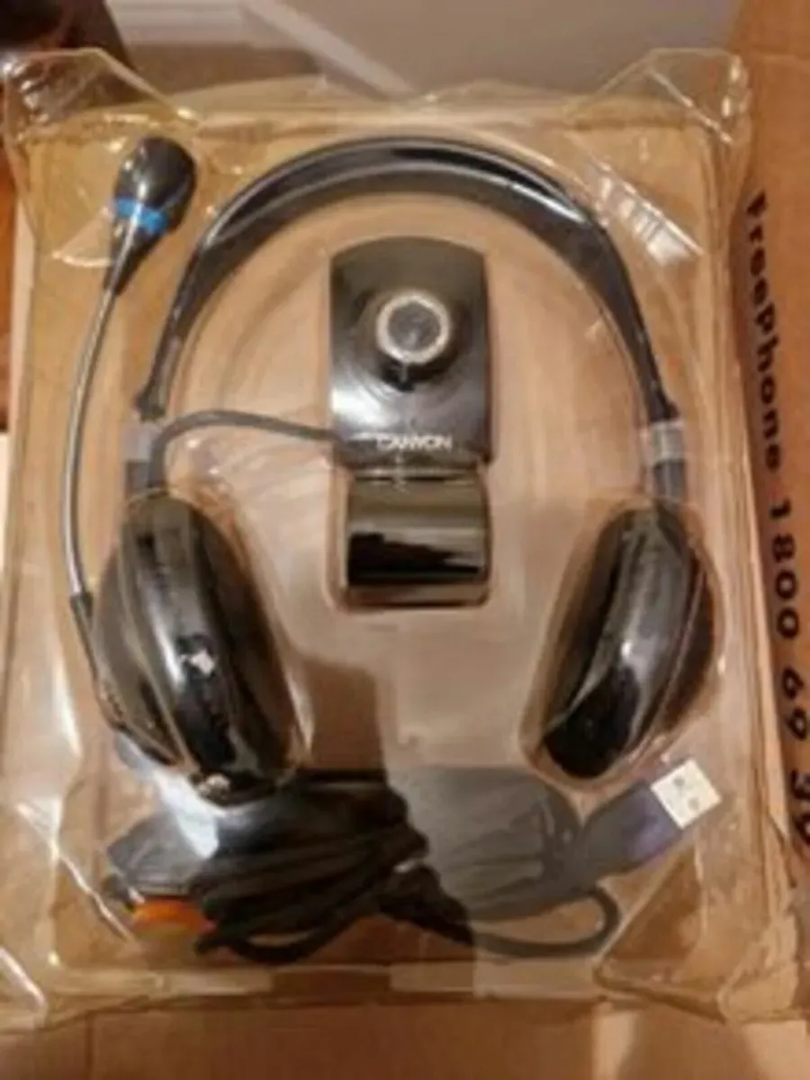 Canyon CNR-WCAM413G Microphone Headset Webcam - Image 1
