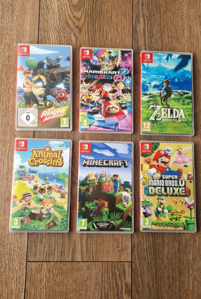 Nintendo Switch games and controllers - Image 1
