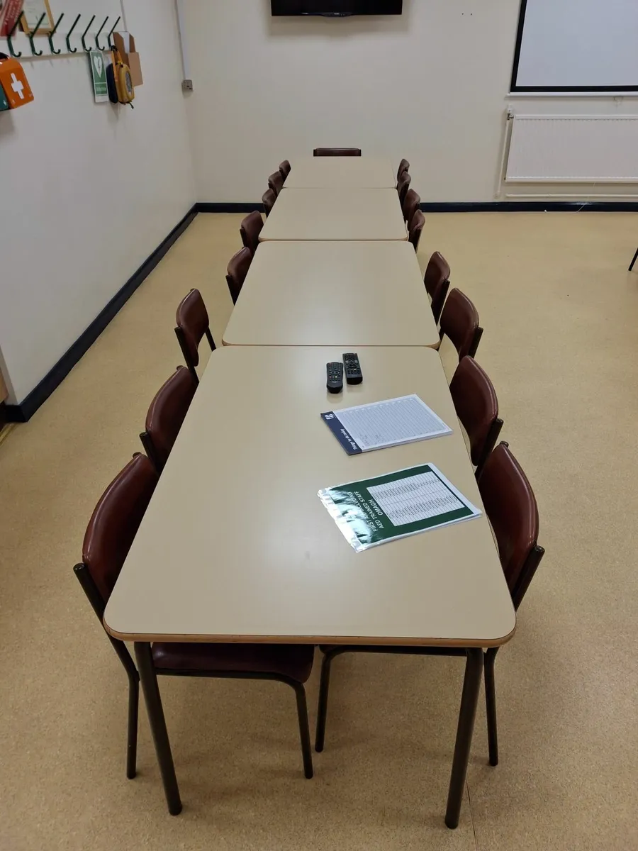 Preowned Canteen Chairs -£25+VAT & Tables -£50+VAT - Image 1