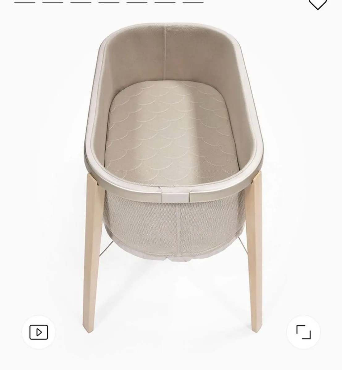 Stokke Snoozi Bassinet - Sandy beige - perfect condition - Image 2