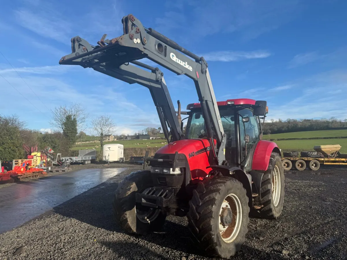 2009 Case Maxxum 140 with Loader - Image 2