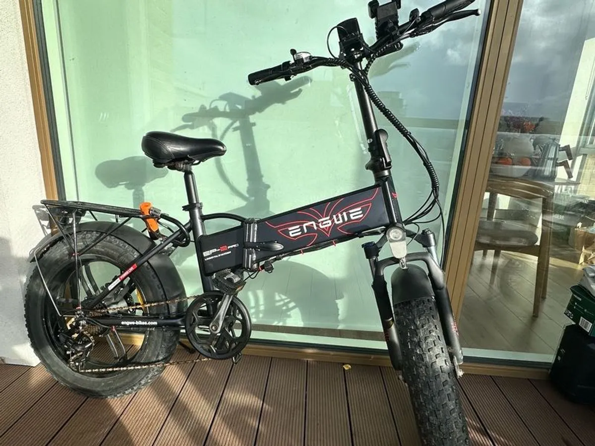 Engwe Ep-2 Pro electric bike, low mileage like new - Image 1