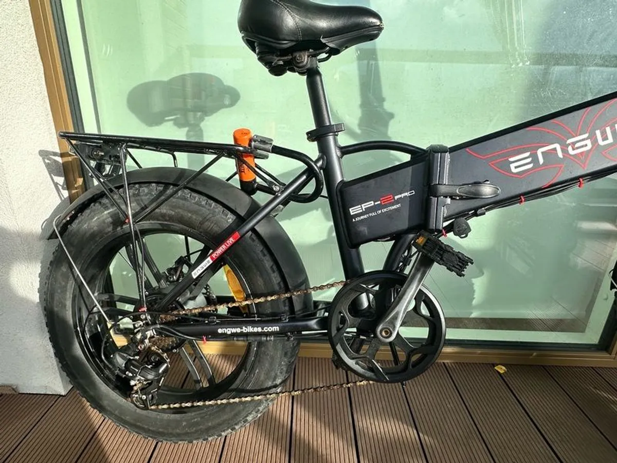Engwe Ep-2 Pro electric bike, low mileage like new - Image 2