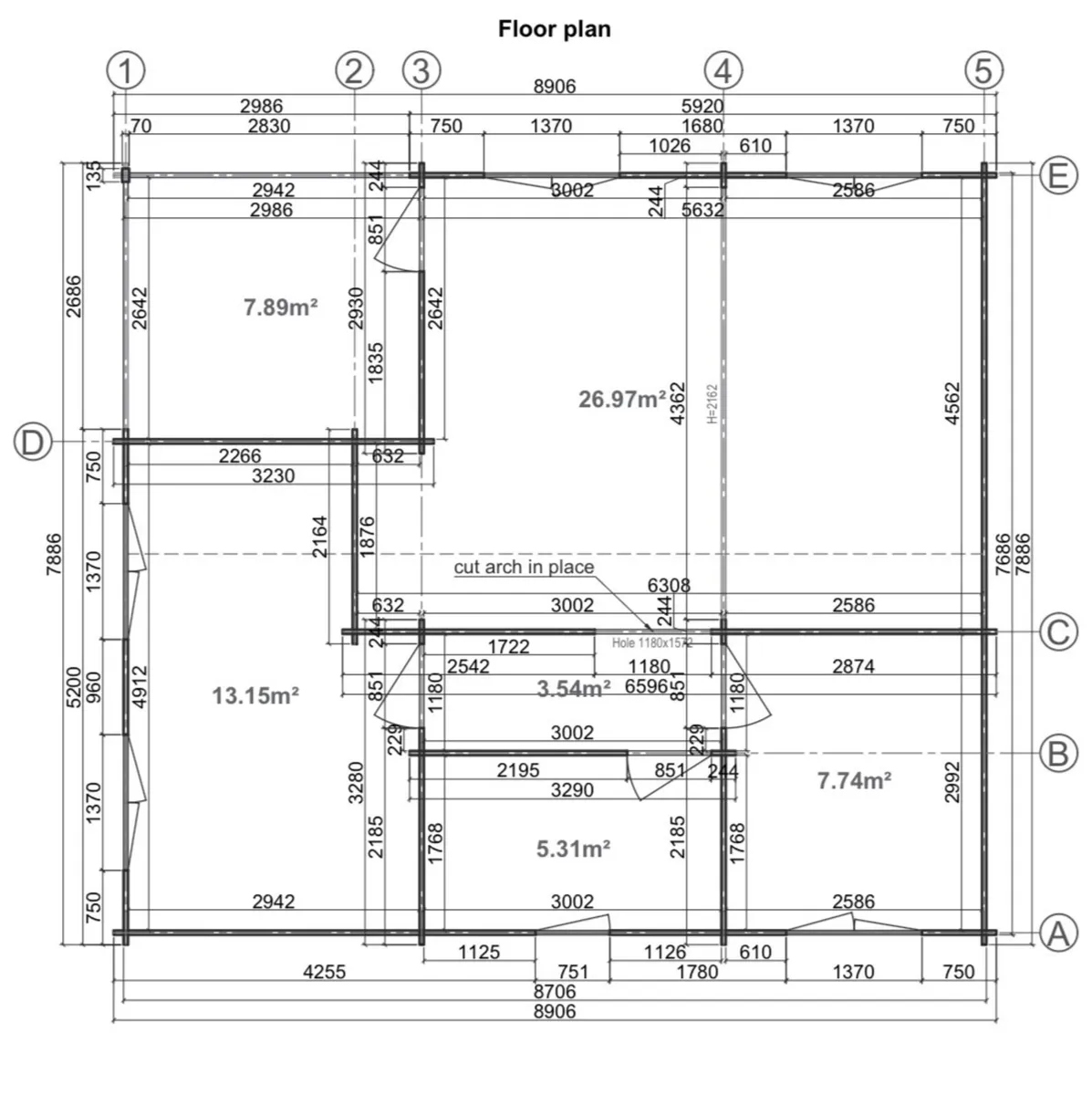 COSYCABINS.IE Custom Two Bed 8m x 9m - Image 2