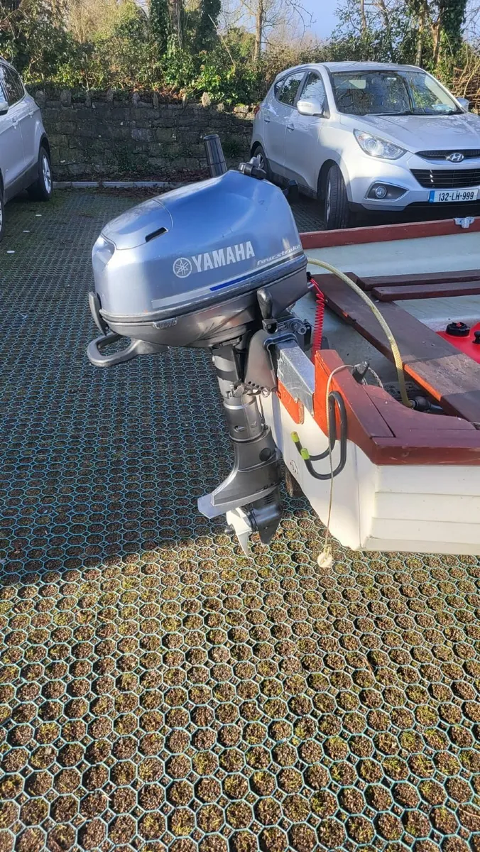 Boat Engine & Trailer - Image 2