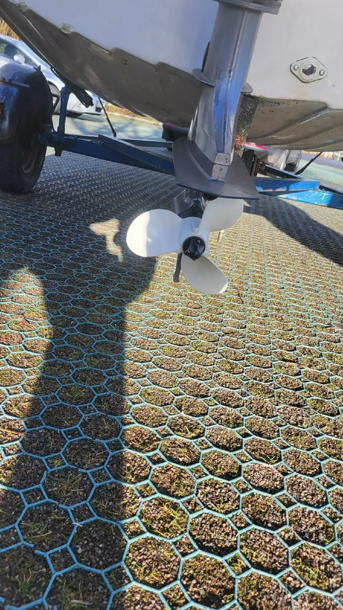 Boat Engine & Trailer - Image 3