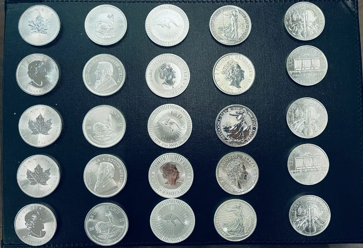 1oz Silver Coins - Image 1