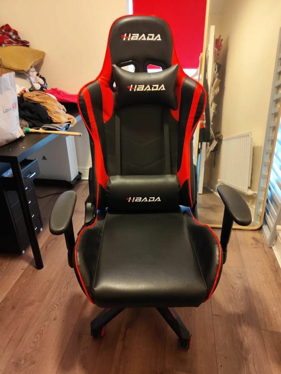 Hbada Gaming Chair Racing Style Ergonomic High - Image 1