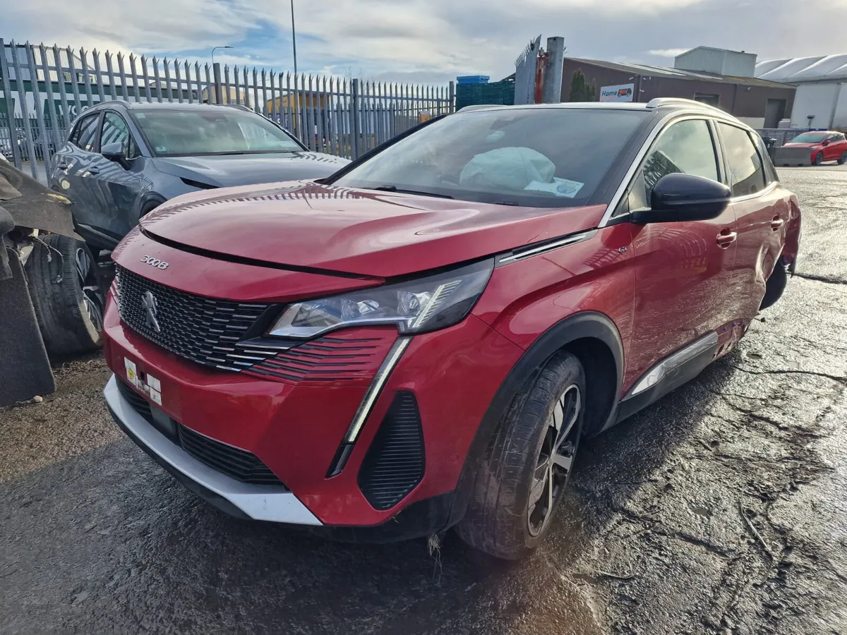 24 PEUGEOT 3008 GT LINE 1.5D AUTO FOR BREAKING - Image 1
