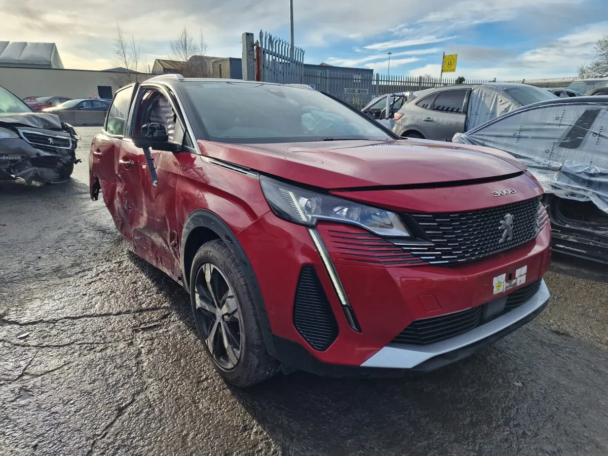 24 PEUGEOT 3008 GT LINE 1.5D AUTO FOR BREAKING - Image 2