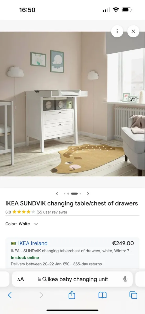 Baby changing unit - Image 1