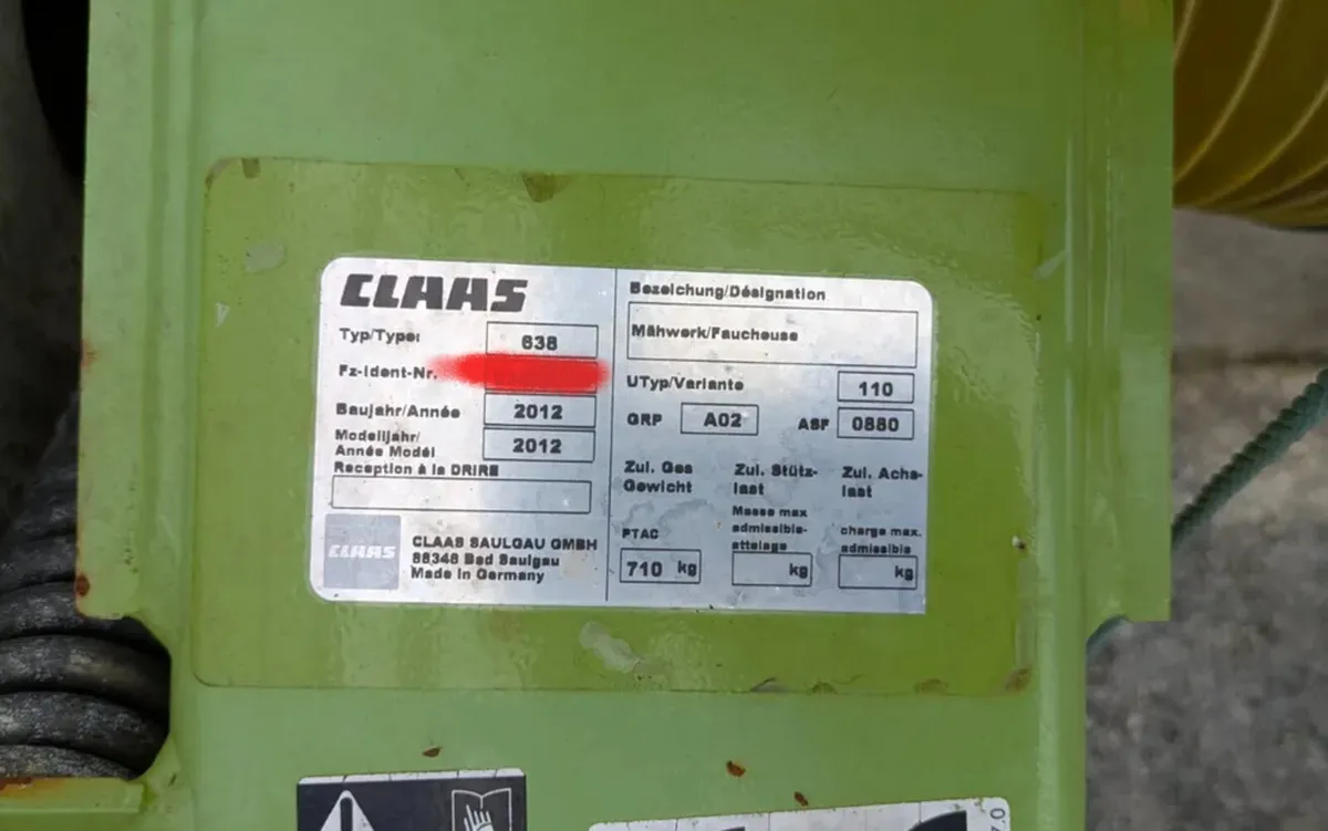 Claas 10ft disc mower - Image 4