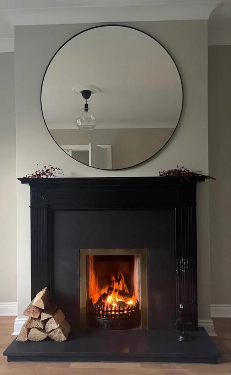 Fireplace & Fireplace Frame