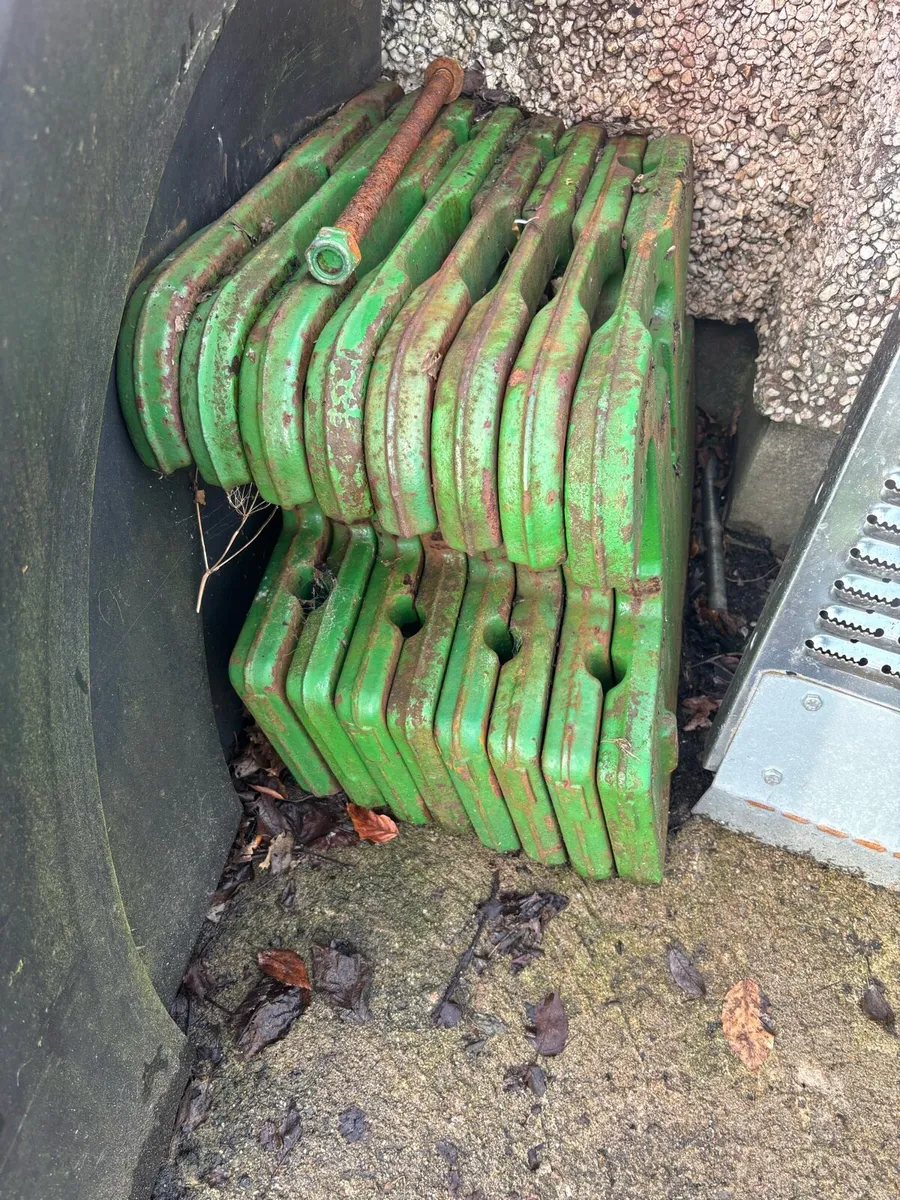 John Deere Weights 50KG - Image 1