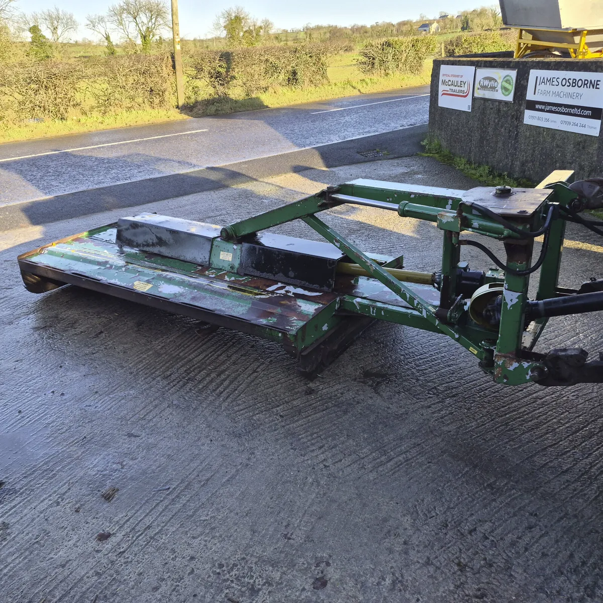 Conor 8ft Fully Offset Grass Topper - Image 4