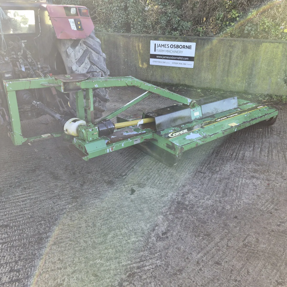 Conor 8ft Fully Offset Grass Topper - Image 3