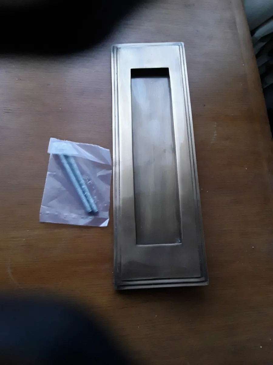 Brass letterbox - Image 2