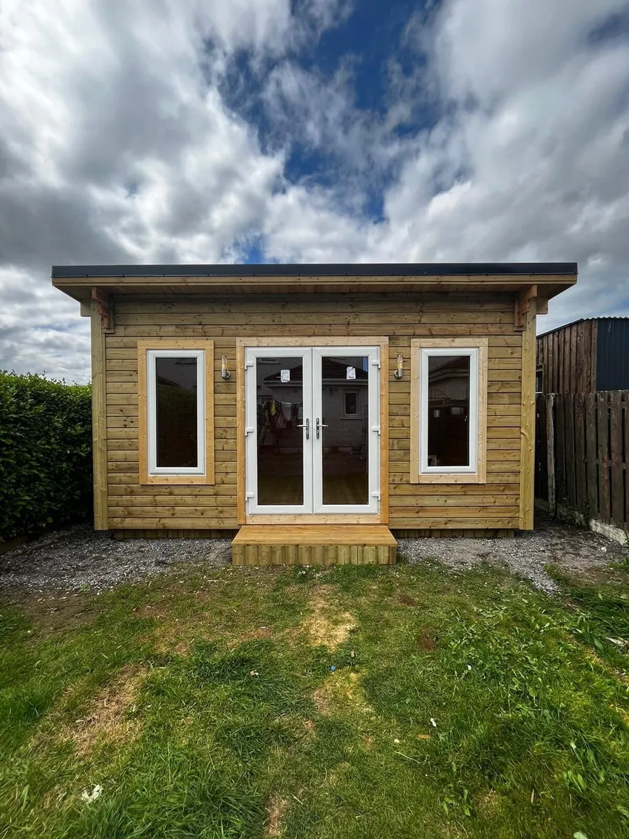 Cosycabins.ie Garden Rooms Log cabin  5m x 4m - Image 1