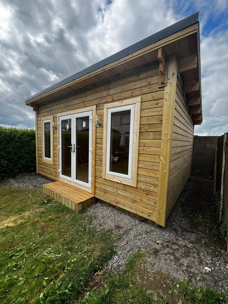 Cosycabins.ie Garden Rooms Log cabin  5m x 4m - Image 2