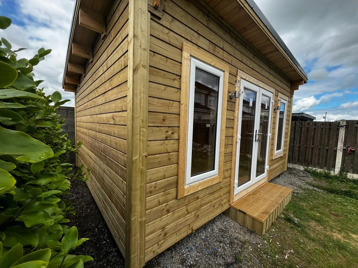 Cosycabins.ie Garden Rooms Log cabin  5m x 4m - Image 3