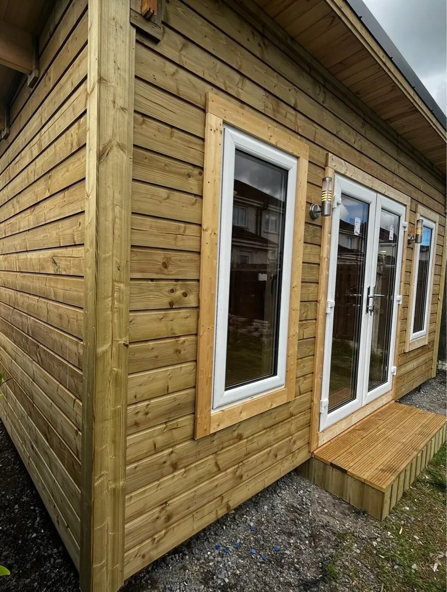 Cosycabins.ie Garden Rooms Log cabin  5m x 4m - Image 4