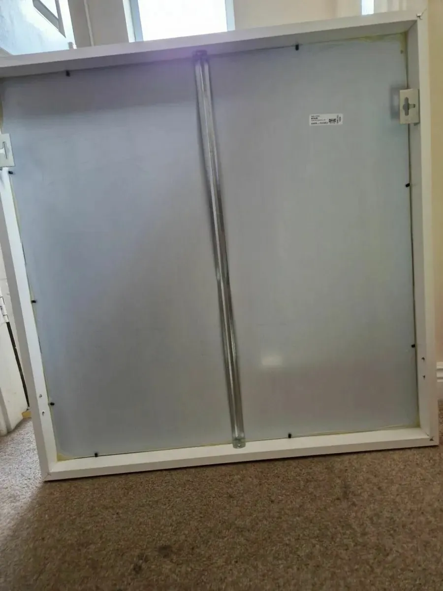 Bedrooom wall Mirror Square Frame 27.5"x 27.5" - Image 2