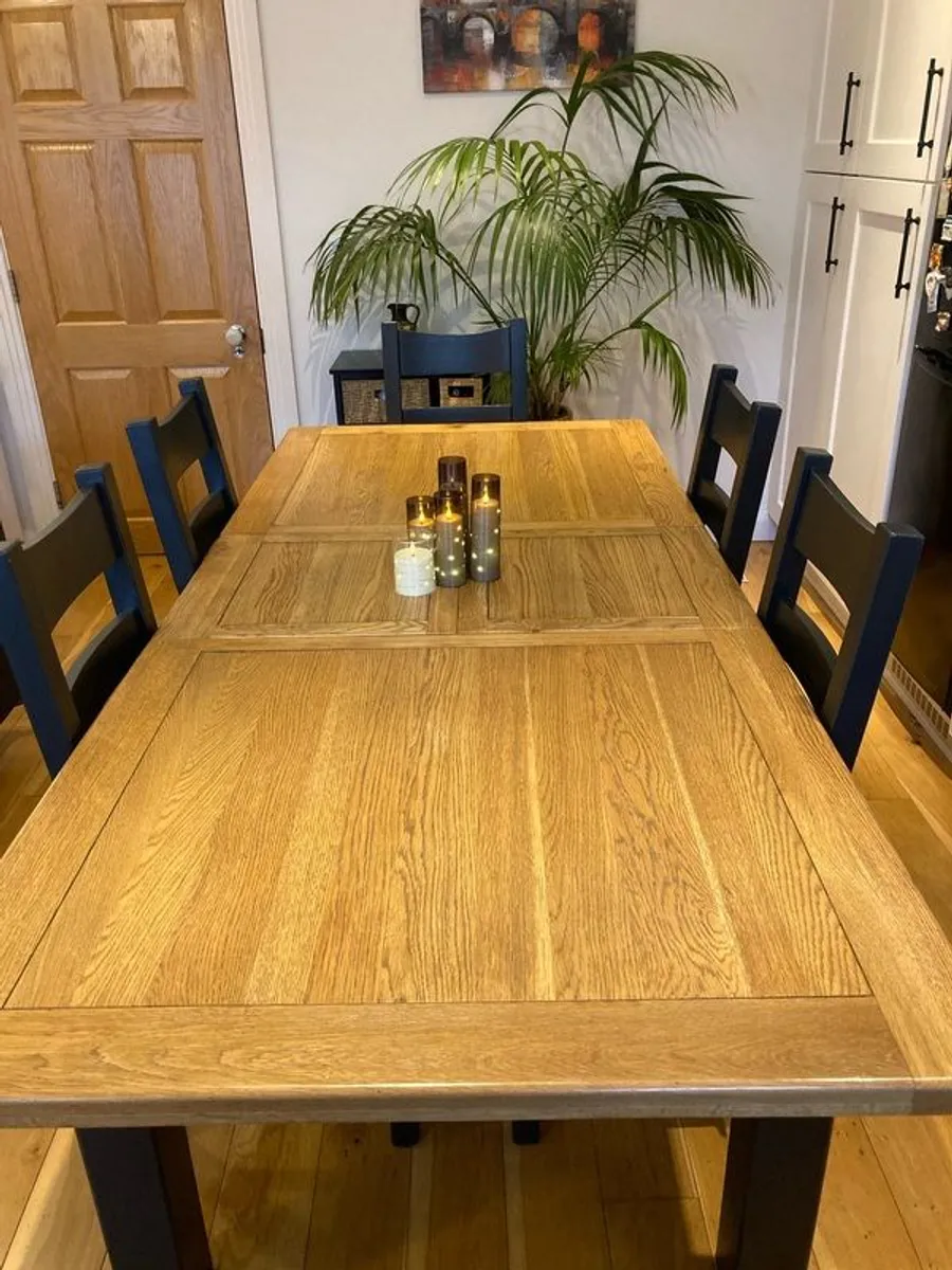 dining table and chairs - Image 4