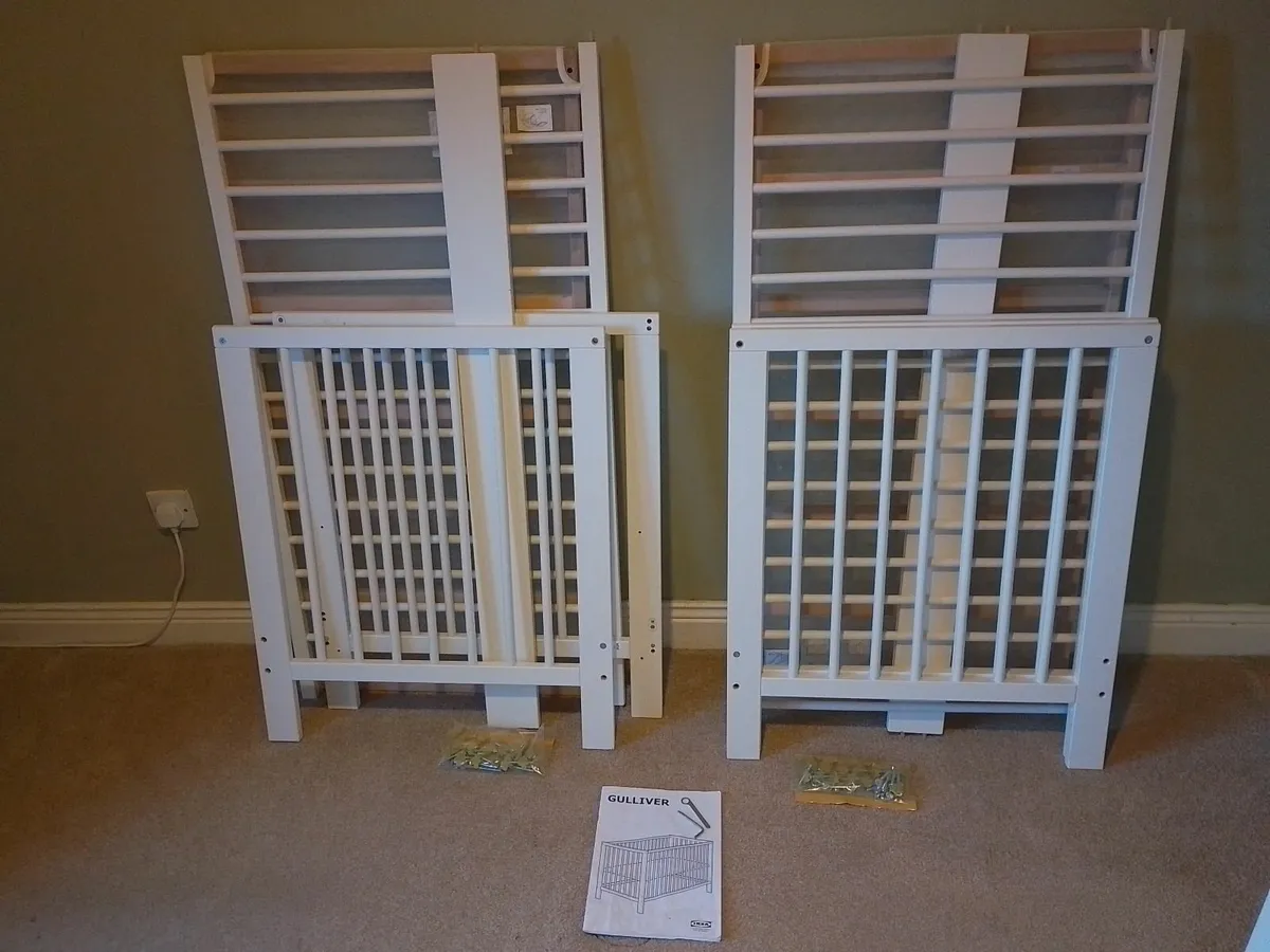 2no. IKEA Gulliver cots - Image 2