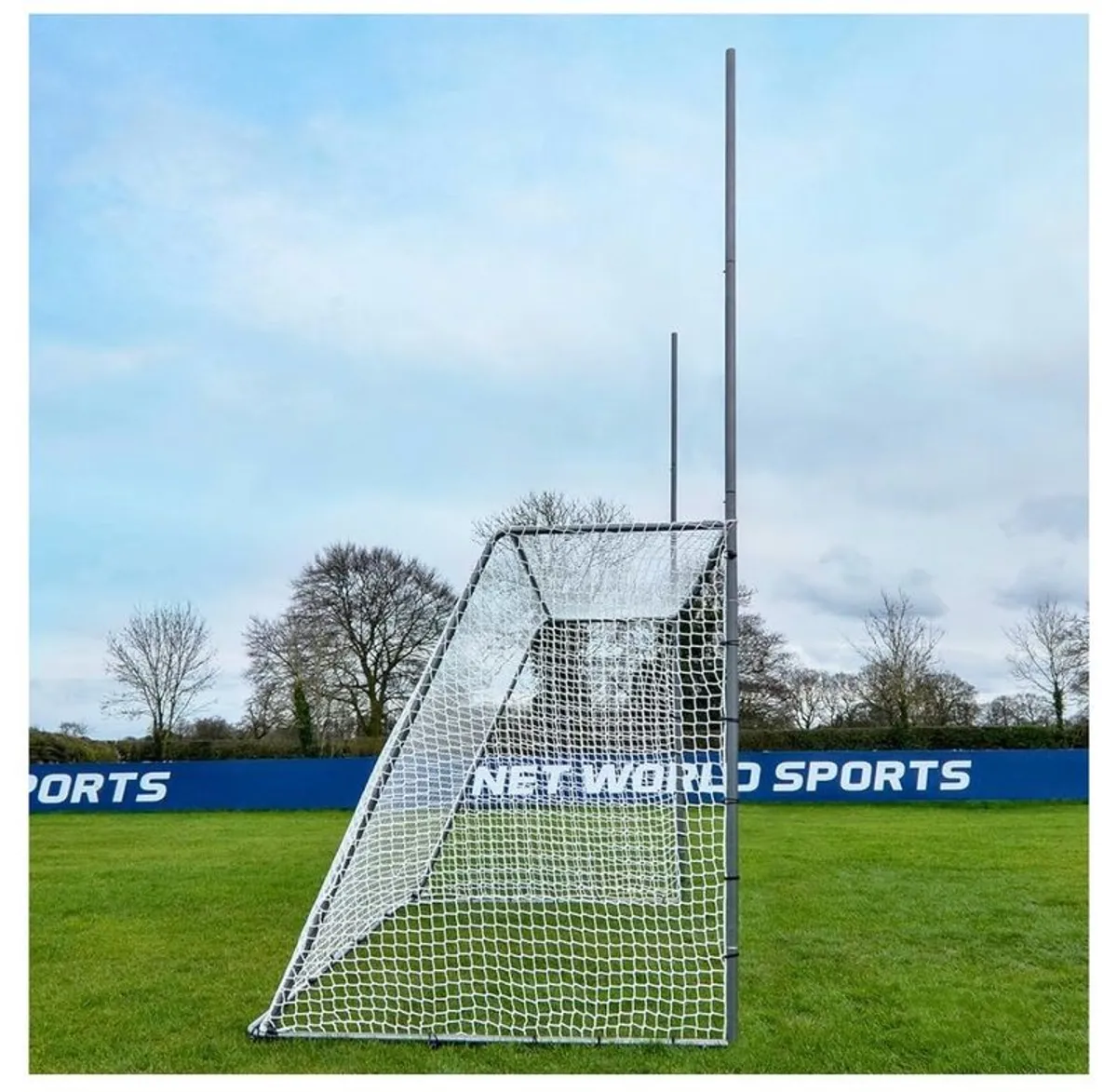 FORZA Steel42 Combi Goals - Football & Rugby Combination Goal Posts | Gaelic & Hurling Steel Posts | Multi-Sport Goals For Kids & Training | Rugby/Football Equipment - Image 1