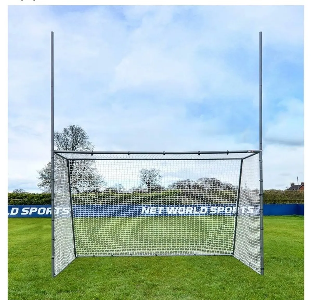 FORZA Steel42 Combi Goals - Football & Rugby Combination Goal Posts | Gaelic & Hurling Steel Posts | Multi-Sport Goals For Kids & Training | Rugby/Football Equipment - Image 3