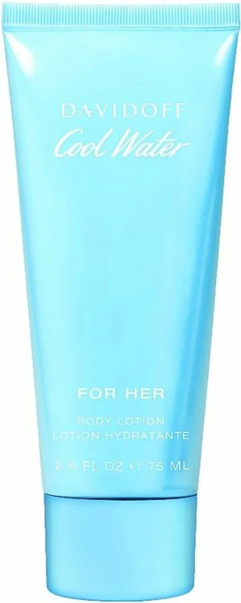 Davidoff cool water body lotion for her 75 ml new