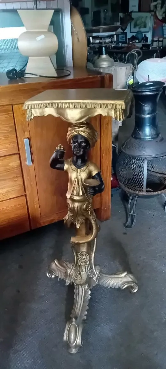 Very Decorative Blackamore Pedestal - Image 1