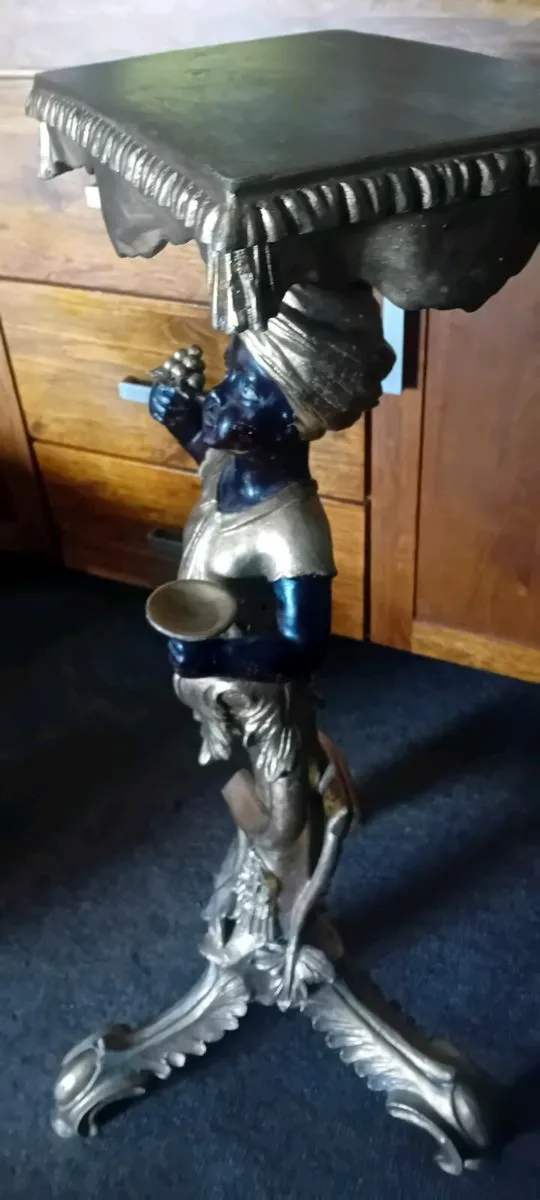 Very Decorative Blackamore Pedestal - Image 3