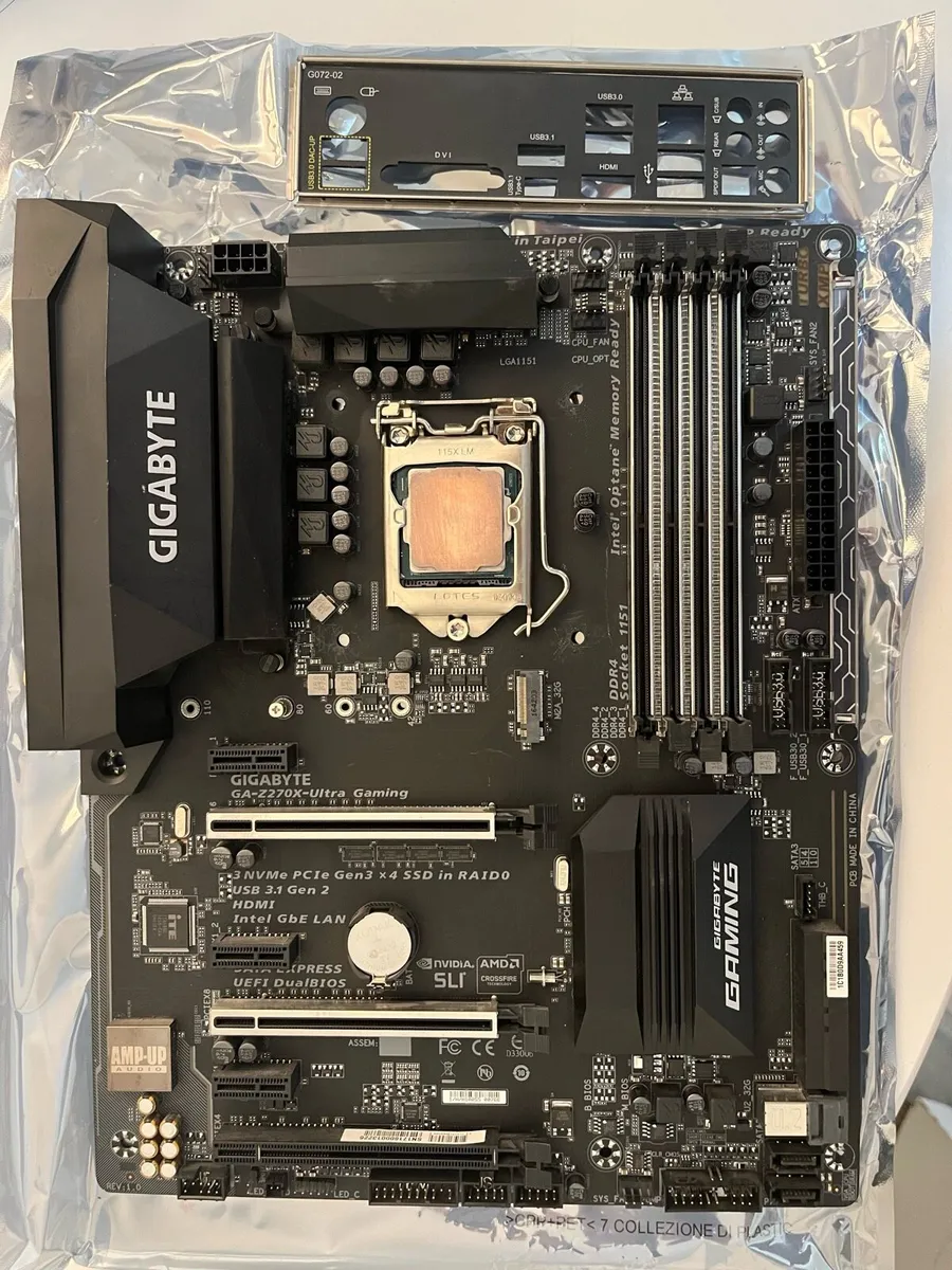 PC parts intel i5 7600K , motherboard, AIO,GPU - Image 1