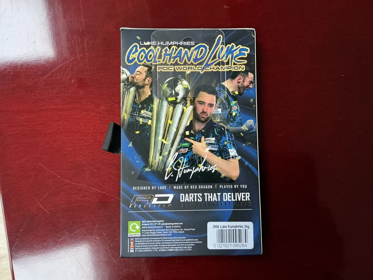Luke Humphries tungsten darts TX1 24G (NEW) - Image 3