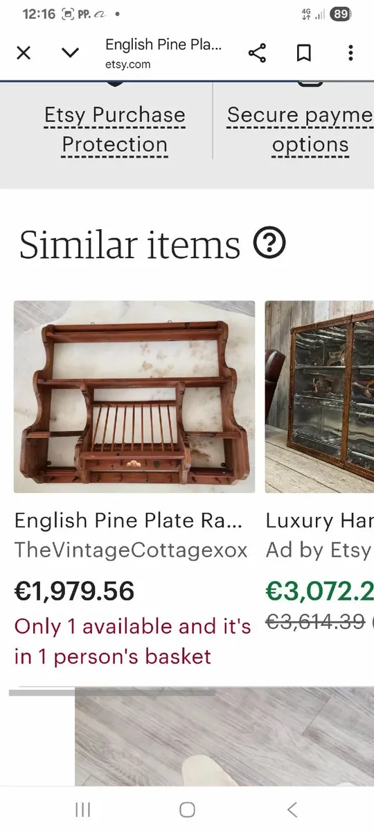 Pennypine Handmade Plate Rack - Image 3