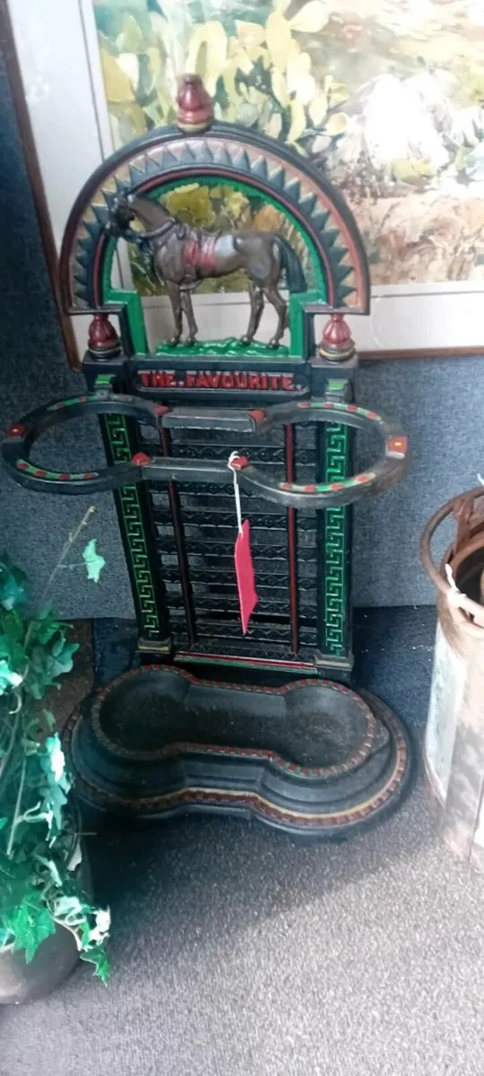 Large Cast Iron Umbrella Stand