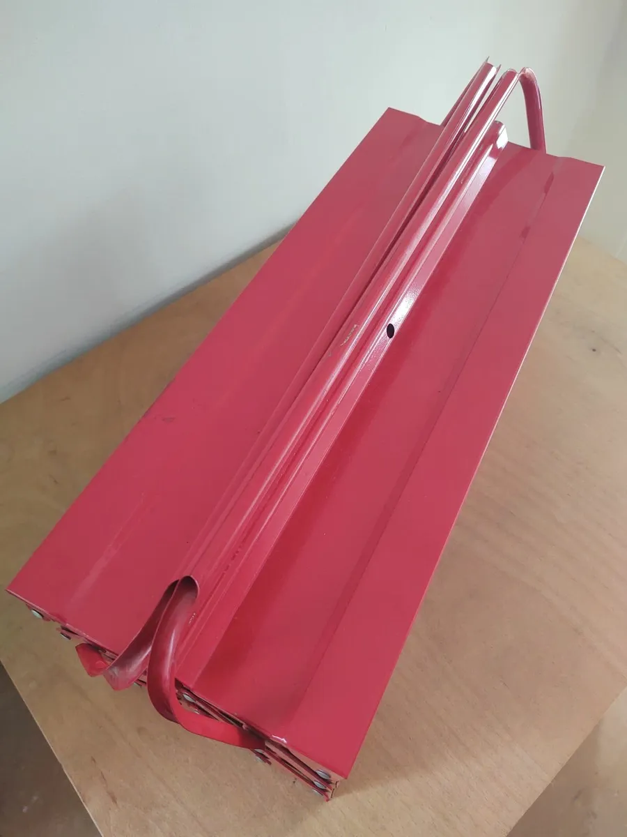 SEALEY CANTILEVER 4 TRAY TOOLBOX RED - Image 4