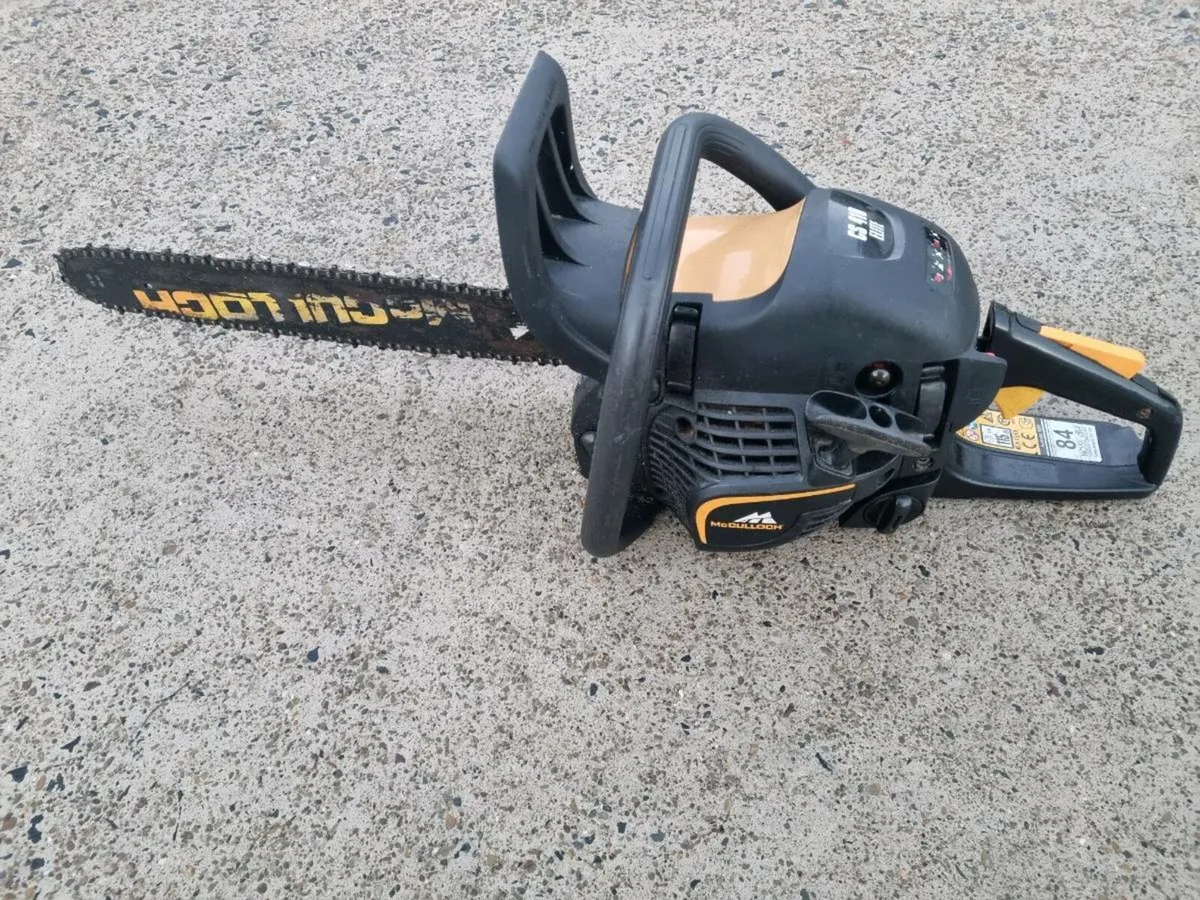 McCullough petrol chainsaw only 2 years old - Image 1