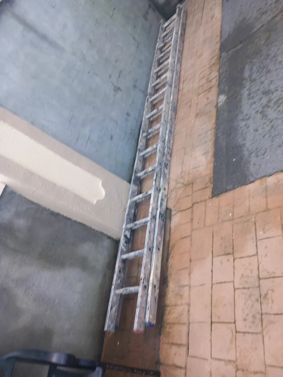 Double extension ladder 26ft - Image 2