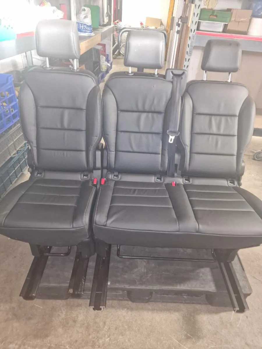 Van seats x3 - Image 1