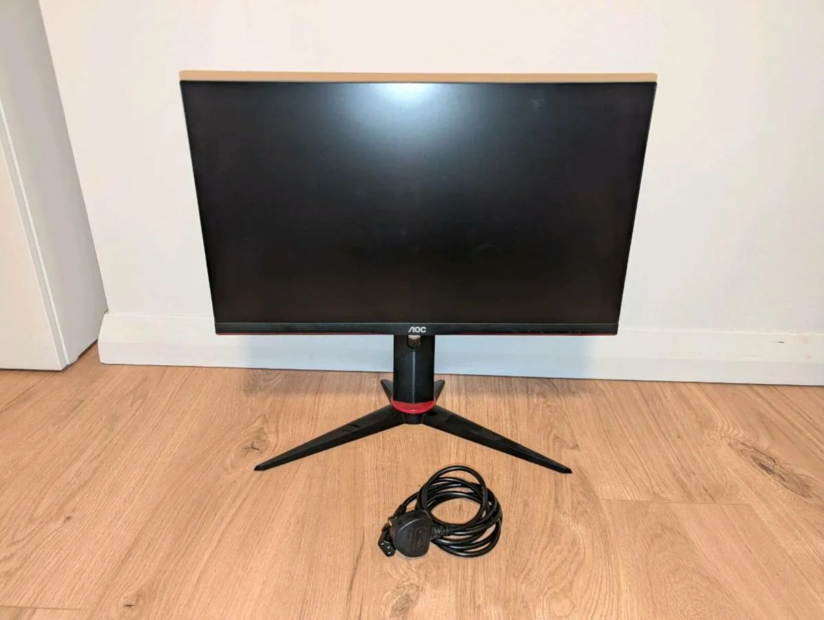 AOC 24G2U/BK 144Hz 23.8in 1080p IPS Gaming Monitor - Image 1