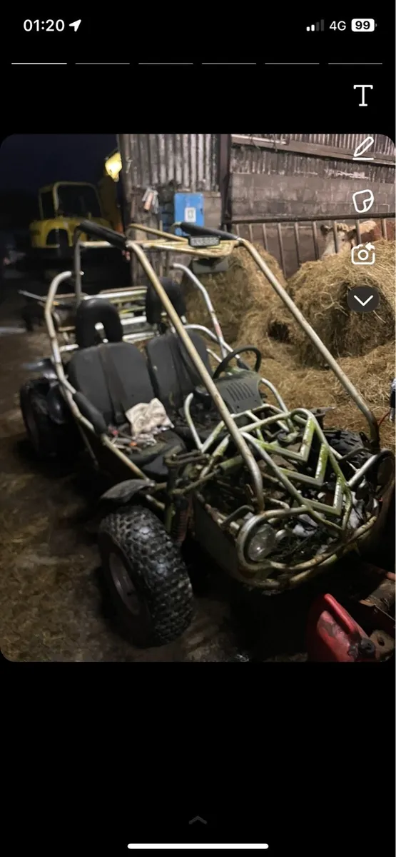 140cc buggy and 125cc quad - Image 1