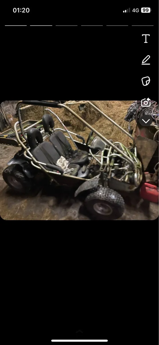 140cc buggy and 125cc quad - Image 2